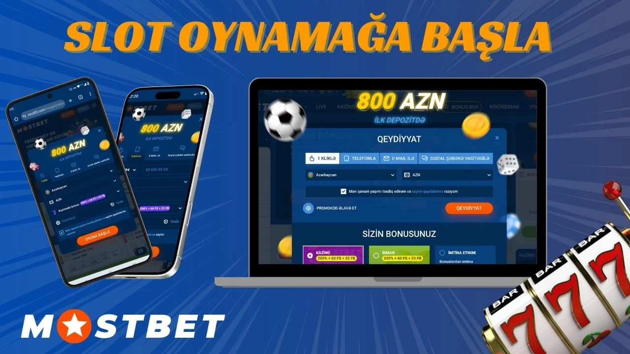 Mostbet slot oyunları oynamaq